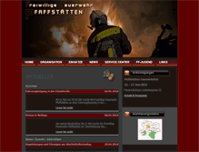 Tablet Screenshot of ff-pfaffstaetten.at